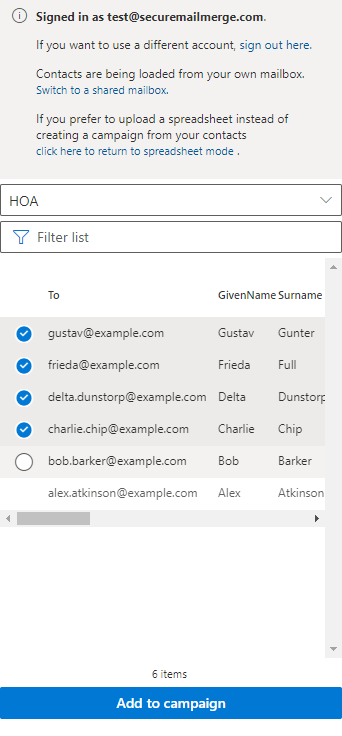 Sending mail merge with attachments from Outlook