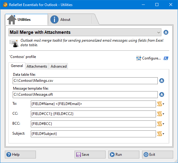 Screenshot of ReliefJet Essentials